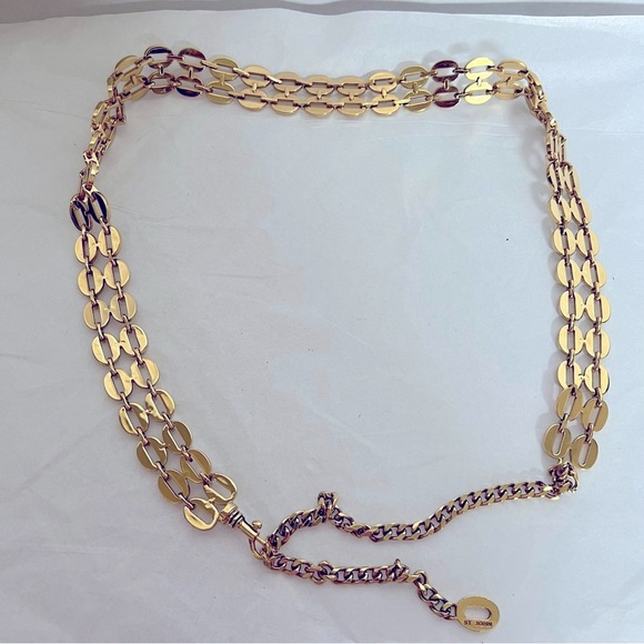 St. John Gold Chain Belt